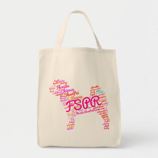 FSPR Grocery Tote - Word Cloud Bag