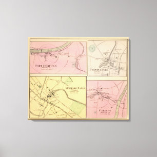 Ft Fairfield, Presque Isle, Caribou Canvas Print