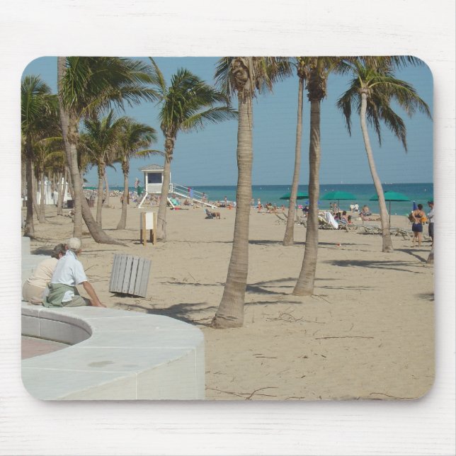 Ft Lauderdale Beach Mouse Pad (Front)