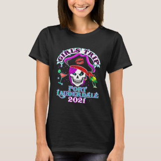 Ft Lauderdale Girls Trip 2021 Bachelorette Party V T-Shirt