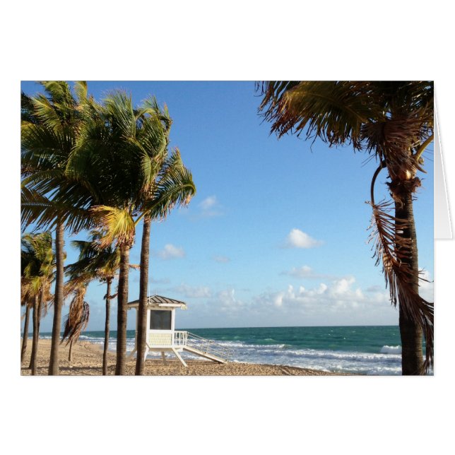 Ft. Lauderdale Lifeguard Stand (Front Horizontal)