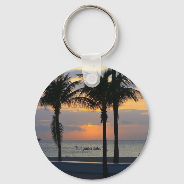 Ft. Lauderdale Sunrise Key Ring (Front)