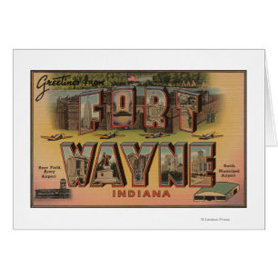 Ft. Wayne, Indiana - Large Letter Scenes 2