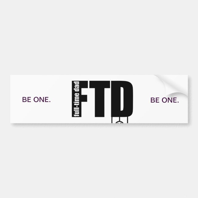 FTD Bumper Sticker (Front)