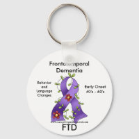 FTD, Frontotemporal Dementia Awareness Ribbon