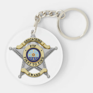 FTF - First to Find - 1st to Find Key Ring