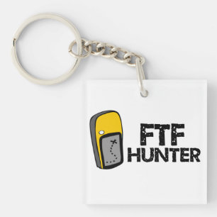 FTF Hunter Geocaching Keychain