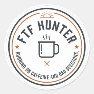FTF Hunter sticker