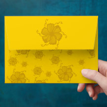 FTF Monochrome Envelopes in Yellow