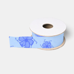FTF Monochrome Grosgrain Ribbon in Blue