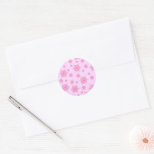 FTF Monochrome Sticker Seals in Light Pink