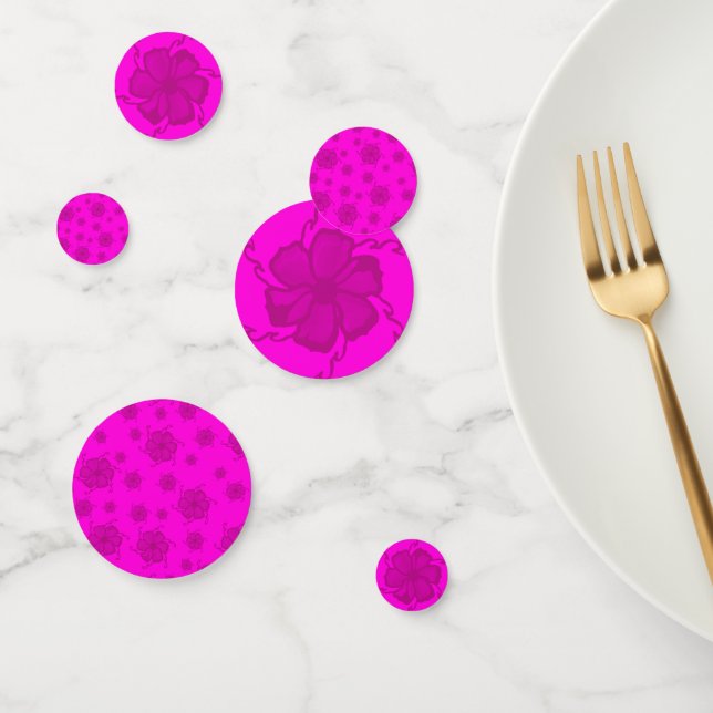 FTF Party Confetti in Hot Pink (Group)