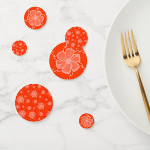 FTF Party Confetti in Orange