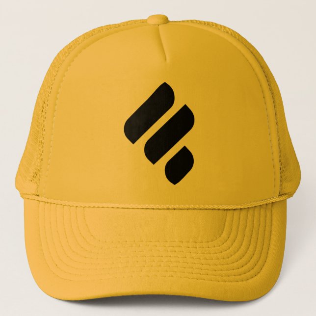 FTF Yeller Truker Trucker Hat (Front)
