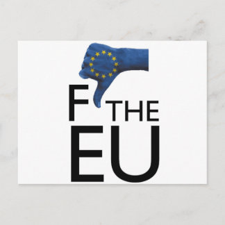 FtheEU Postcard