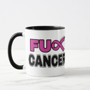 FU CANCER...Breast Cancer Mug