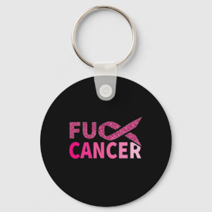 Fu Cancer Fighter Pink Ribbon Breast Cancer Awaren Key Ring