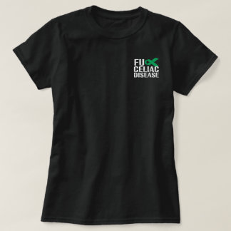 FU Celiac Disease - White & Green T-Shirt