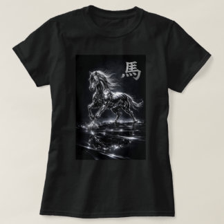 Fu Chinese Zodiac Year of the Horse 0046424 T-Shirt