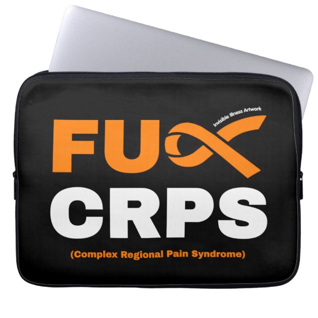 FU CRPS LAPTOP SLEEVE (Front)