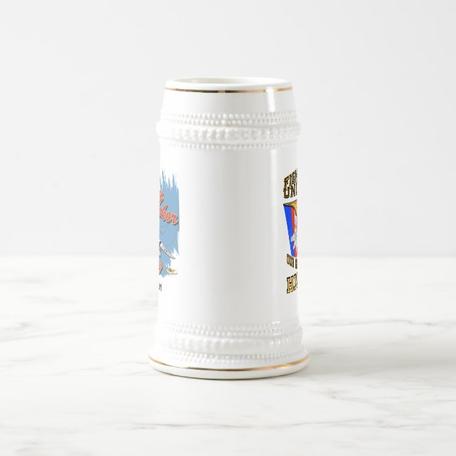FU Custom Beer Stein w/call sign (Center)