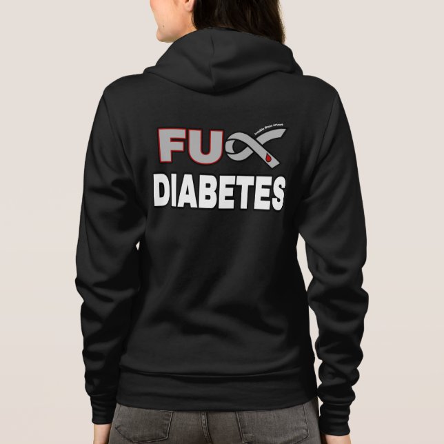 FU Diabetes Hoodie (Back)