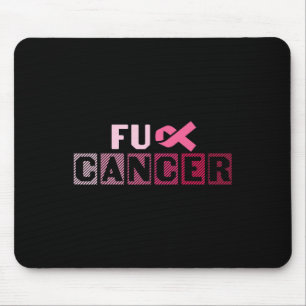 FU Pink Ribbon Breast Cancer Awareness Mouse Pad
