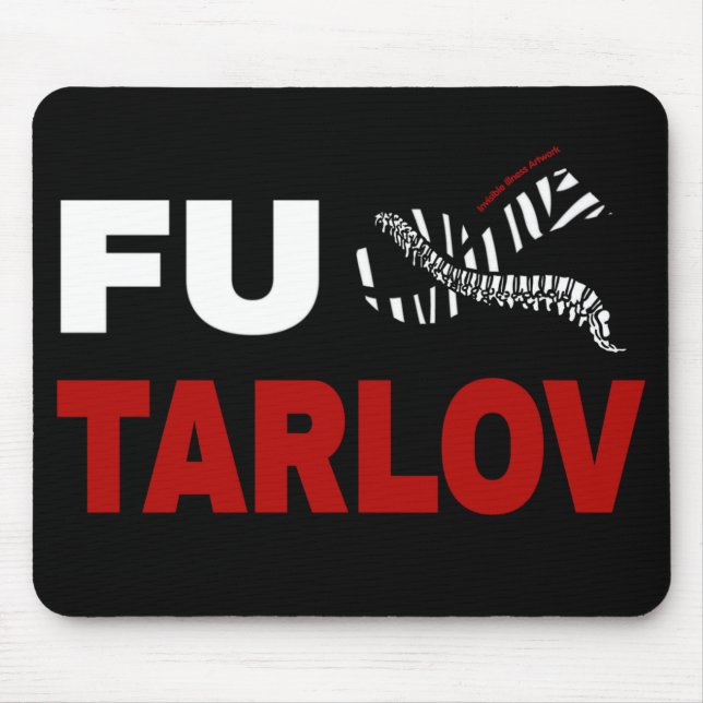 FU Tarlov Cyst Mouse Pad (Front)