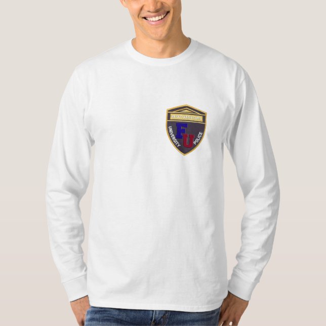 FU University Police Long Sleeve Tee (Front)