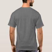 Fuad Says "Sababa!" - Dark Grey, Mens Medium T-Shirt (Back)