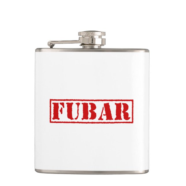 FUBAR HIP FLASK (Front)