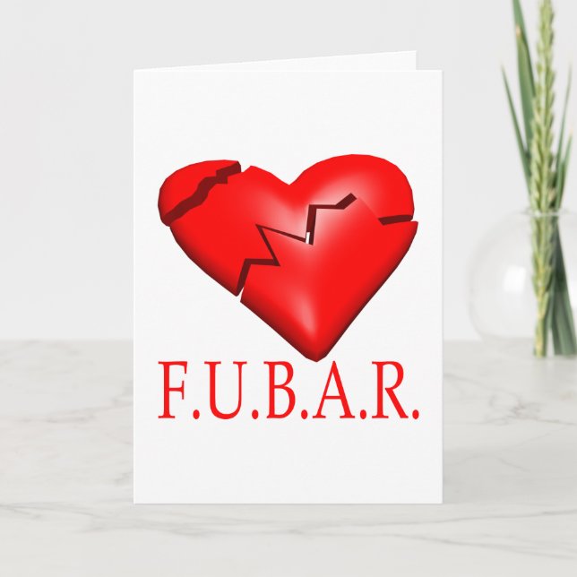 FUBAR HOLIDAY CARD (Front)