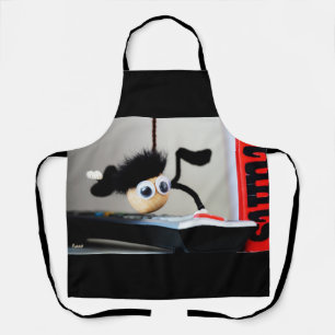 Fubby hanging like Tom Cruise's scene. Apron