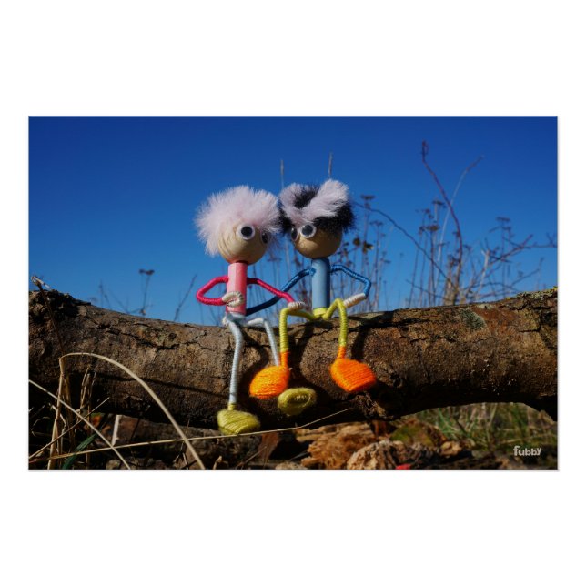 Fubby pair that's romantically in love. poster (Front)