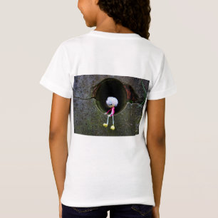 Fubby puppetry sitting in a wall. T-Shirt