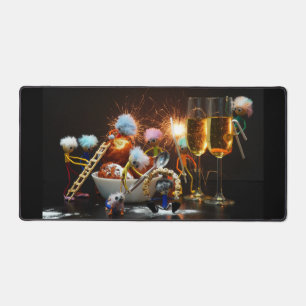Fubby's at New Year's during the holidays. Desk Mat