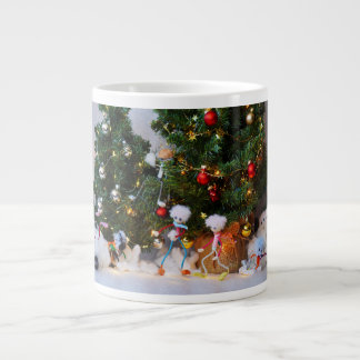 Fubby's in Winter wonderland. Large Coffee Mug