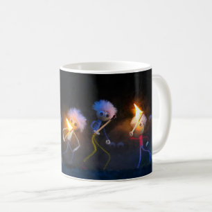 Fubby's on a ghost hunt, Halloween prank. Coffee Mug