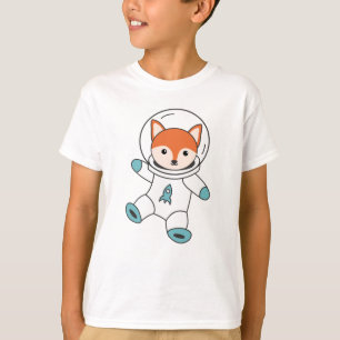 Fuchs Flies In Space As An Astronaut Rocket T-Shirt