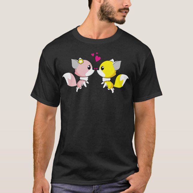 fuchs fox animal bone labrador print  T-Shirt (Front)