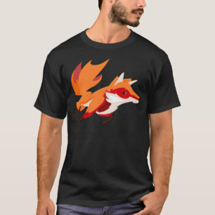 fuchs fox animal golden retriever labrador print  T-Shirt