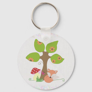Fuchs unterm Baum Key Ring