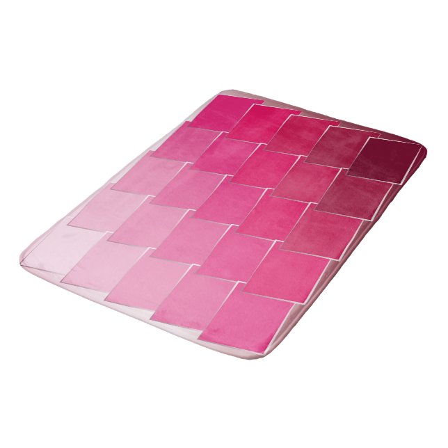 fuchsia 11 bath mat (Angled)