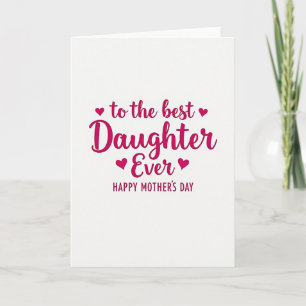 Fuchsia Daughters Day Card