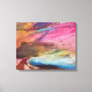 Fuchsia Expression Canvas Print