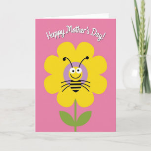 Fuchsia Floral Friend Card