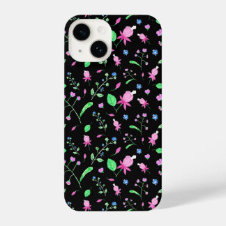 Fuchsia Florals iPhone 14 Case
