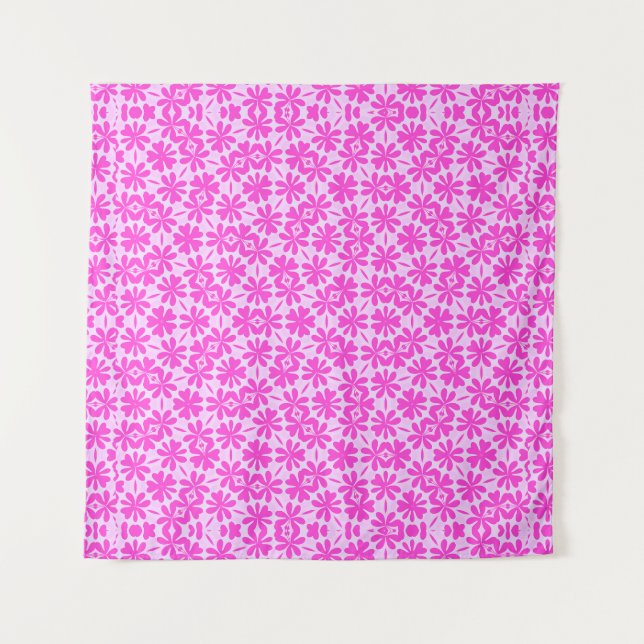 Fuchsia Flowers Tapestry (Front)