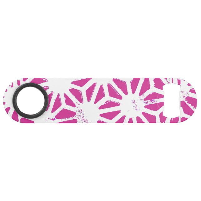 Fuchsia geometric pattern (Front (Horizontal))