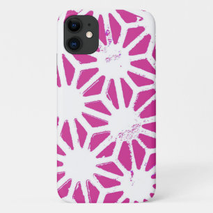 Fuchsia geometric pattern Case-Mate iPhone case